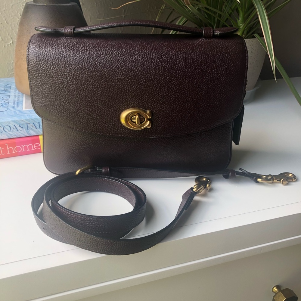 Coach Cassie Crossbody Oxblood